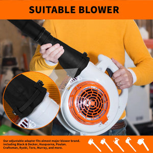 Gutter Cleaning Kit for Leaf Blowers, 11 Ft