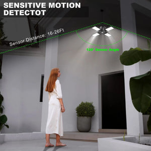 Solar Shed Light Outdoor Indoor Solar Powered Motion Sensor Shed Light,144Led..