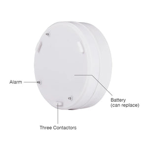 Water Leak Detector Alarm 90Db Voice Alert Wireless Water Leakage Sensor for Home Kitchen Toilet Floor Detector