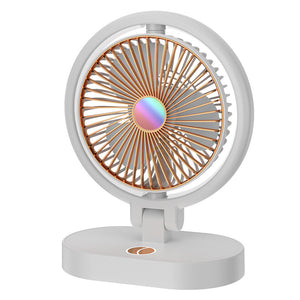 Home Office Little Fan Dual-purpose Charging And Plug-in Cycle