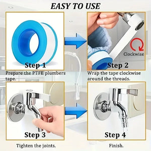 10/20/30 PCS Seal Tape Thread Seal Waterproof Leak Tape Duct Tape Plumbing Fitting Oil-Free Repair Tool Adhesives Sealants