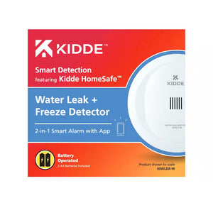 Smart Water Leak and Freeze Detector, Battery Operated