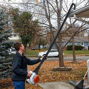 Gutter Cleaning Kit for Leaf Blowers, 11 Ft
