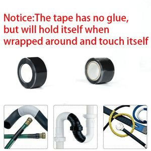 Black Self-Adhesive Waterproof Tape Cinta Impermeable Sellante Leak-Stopping Water-Stopping Repair Waterproof Sealing Tape