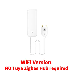 Tuya Wifi Zigbee Water Leak Sensor, Water Leak Detector, Smartlife APP Notification Alerts,Water Flood Leak Alarm Home Security