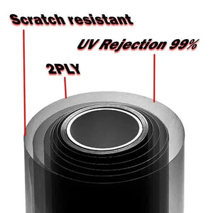 300CM Uncut Roll Window Tint Film Insulation Polarized Film Car Window Sunshade for Car UV Home Office Glass