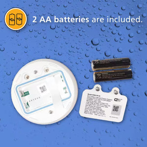 Smart Water Leak and Freeze Detector, Battery Operated