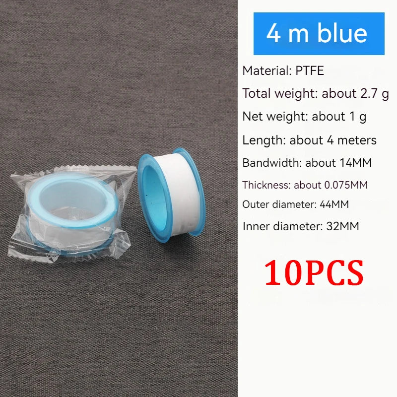 10/20/30 PCS Seal Tape Thread Seal Waterproof Leak Tape Duct Tape Plumbing Fitting Oil-Free Repair Tool Adhesives Sealants