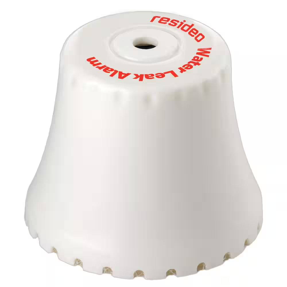 Water Heater and Sump Pump Single-Use Water Leak Detector with Alarm